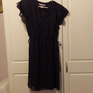 Navy blue fancy dress